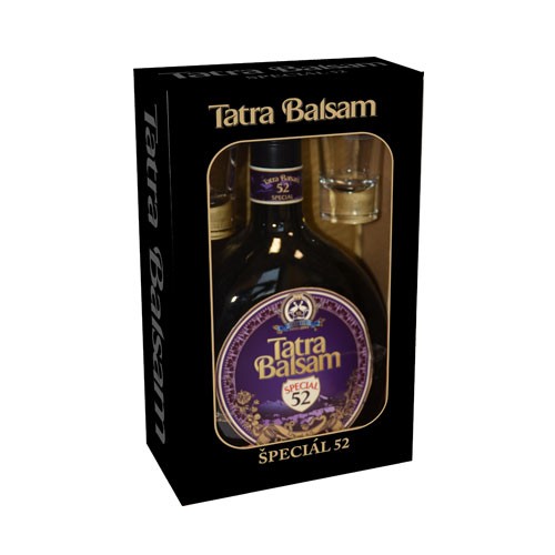 Tatra Balsam darčekové balenie Špeciál 52% + 2 poháre