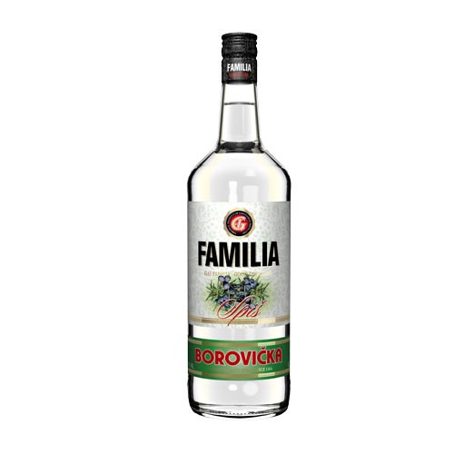 FAMILIA Borovička 35% 1 l; 0,5 l