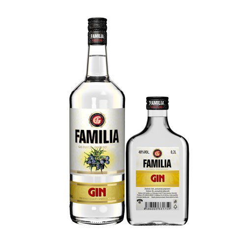 FAMILIA Gin 40% 1 l; 0,7 l; 0,5 l