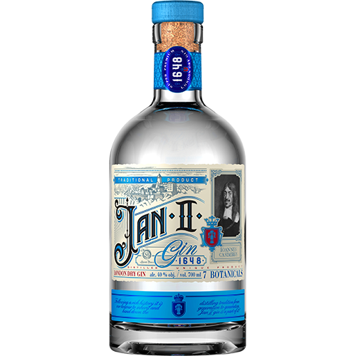 Jan II. Gin London dry 40% 0,7L